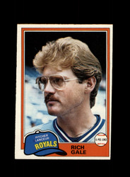 1981 RICH GALE O-PEE-CHEE #363 ROYALS *R9068