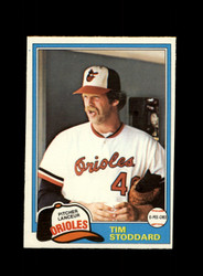 1981 TIM STODDARD O-PEE-CHEE #91 ORIOLES *R9071