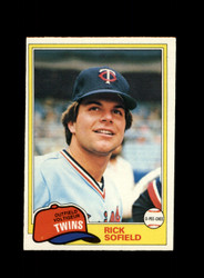 1981 RICK SOFIELD O-PEE-CHEE #278 TWINS *R9074