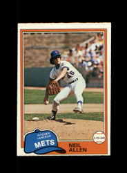 1981 NEIL ALLEN O-PEE-CHEE #322 METS *R9078