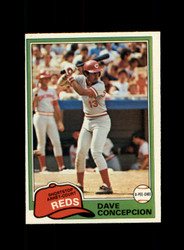 1981 DAVE CANCEPCION O-PEE-CHEE #83 REDS *R9081