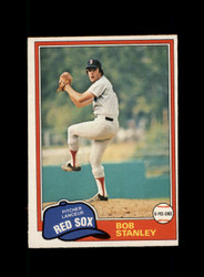 1981 BOB STANLEY O-PEE-CHEE #296 RED SOX *R9082