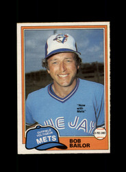 1981 BOB BAILOR O-PEE-CHEE #297 METS *R9084