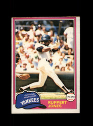 1981 RUPPERT JONES O-PEE-CHEE #225 YANKEES *R9087