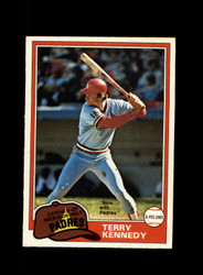 1981 TERRY KENNEDY O-PEE-CHEE #353 PADRES *R9092