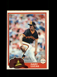 1981 GARY LUCAS O-PEE-CHEE #259 PADRES *R9095