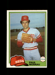 1981 PAUL MOSKAU O-PEE-CHEE #358 REDS *R9096