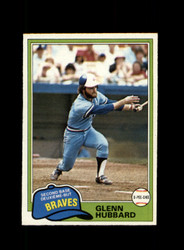 1981 GLENN HUBBARD O-PEE-CHEE #247 BRAVES *R9099