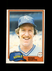 1981 RENIE MARTIN O-PEE-CHEE #266 ROYALS *R9101