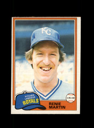 1981 RENIE MARTIN O-PEE-CHEE #266 ROYALS *R9103