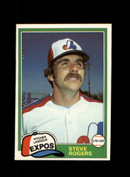 1981 STEVE ROGERS O-PEE-CHEE #344 EXPOS *R9104