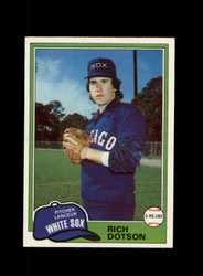 1981 RICH DOTSON O-PEE-CHEE #138 WHITE SOX *R9111