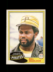 1981 BILL MADLOCK O-PEE-CHEE #137 PIRATES *R9112