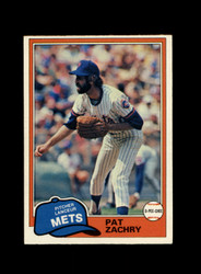 1981 PAT ZACHRY O-PEE-CHEE #224 METS *R9119