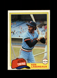 1981 KEN LANDREAUX O-PEE-CHEE #219 TWINS *R9127