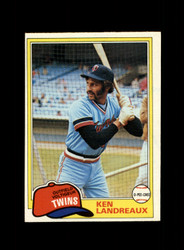 1981 KEN LANDREAUX O-PEE-CHEE #219 TWINS *R9129