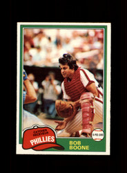 1981 BOB BOONE O-PEE-CHEE #290 PHILLIES *R9133