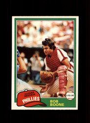 1981 BOB BOONE O-PEE-CHEE #290 PHILLIES *R9134