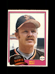 1981 MILT MAY O-PEE-CHEE #273 GIANTS *R9140