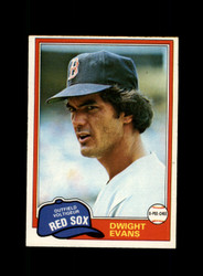 1981 DWIGHT EVANS O-PEE-CHEE #275 RED SOX *R9142