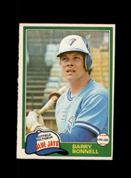 1981 BARRY BONNELL O-PEE-CHEE #82 BLUE JAYS *R9143