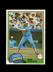 1981 BOB HORNER O-PEE-CHEE #355 BRAVES *R9149