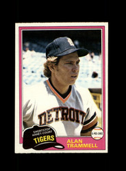 1981 ALAN TRAMMELL O-PEE-CHEE #133 TIGERS *R9152