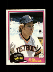 1981 ALAN TRAMMELL O-PEE-CHEE #133 TIGERS *R9154