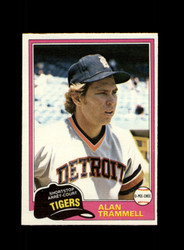 1981 ALAN TRAMMELL O-PEE-CHEE #133 TIGERS *R9155