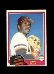 1981 VIDA BLUE O-PEE-CHEE #310 GIANTS *R9160