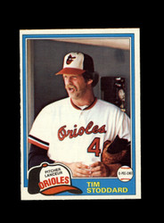 1981 TIM STODDARD O-PEE-CHEE #91 ORIOLES *R9170