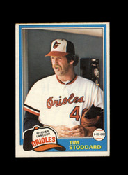 1981 TIM STODDARD O-PEE-CHEE #91 ORIOLES *R9171