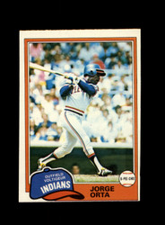 1981 JORGE ORTA O-PEE-CHEE #222 INDIANS *R9173