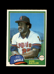 1981 DON BAYLOR O-PEE-CHEE #309 ANGELS *R9190