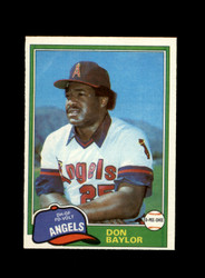 1981 DON BAYLOR O-PEE-CHEE #309 ANGELS *R9191