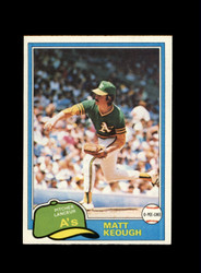 1981 MATT KEOUGH O-PEE-CHEE #301 A'S *R9208