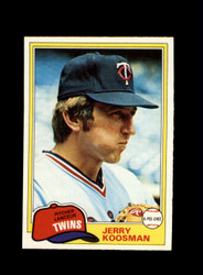 1981 JERRY KOOSMAN O-PEE-CHEE #298 TWINS *R9209