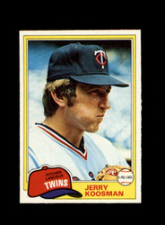 1981 JERRY KOOSMAN O-PEE-CHEE #298 TWINS *R9210