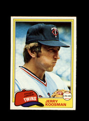 1981 JERRY KOOSMAN O-PEE-CHEE #298 TWINS *R9211