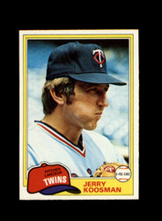 1981 JERRY KOOSMAN O-PEE-CHEE #298 TWINS *R9212