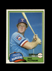 1981 PAT PUTNAM O-PEE-CHEE #302 RANGERS *R9217