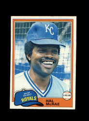 1981 HAL MCRAE O-PEE-CHEE #295 ROYALS *R9227