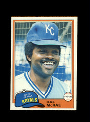 1981 HAL MCRAE O-PEE-CHEE #295 ROYALS *R9228