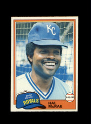 1981 HAL MCRAE O-PEE-CHEE #295 ROYALS *R9231