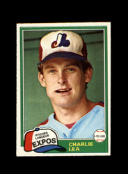 1981 CHARLIE LEA O-PEE-CHEE #293 EXPOS *R9238