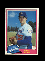 1981 DAVE GOLTZ O-PEE-CHEE #289 DODGERS *R9250