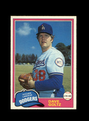 1981 DAVE GOLTZ O-PEE-CHEE #289 DODGERS *R9251