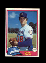 1981 DAVE GOLTZ O-PEE-CHEE #289 DODGERS *R9252