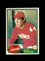 1981 DICK RUTHVEN O-PEE-CHEE #285 PHILLIES *R9260