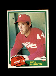 1981 DICK RUTHVEN O-PEE-CHEE #285 PHILLIES *R9262